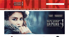 Desktop Screenshot of demurebyj.com